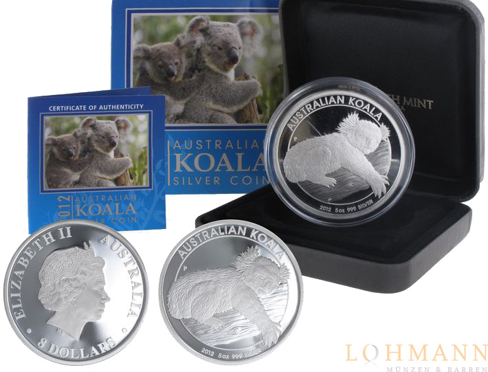 5 Unzen Silber Koala