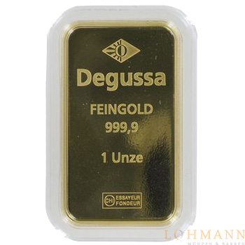 1 Unze Goldbarren
