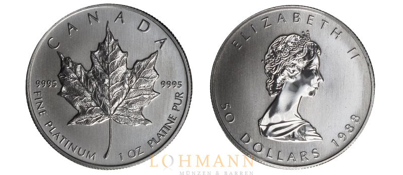 Maple Leaf Platinmünze
