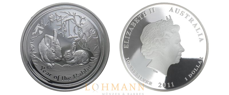 Silber Lunar Serie 2011 - Proof