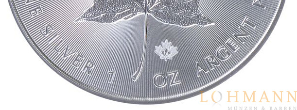 Silber Maple Leaf 2014 - Sicherheitsmerkmale